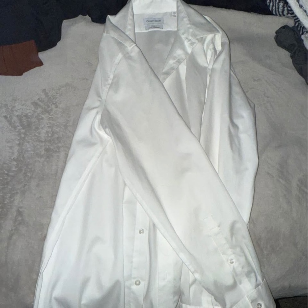 Calvin Klein Classic White Dress Shirt